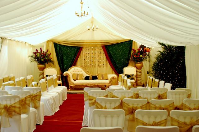 Asian Wedding and Mehndi Stages and Backdrops